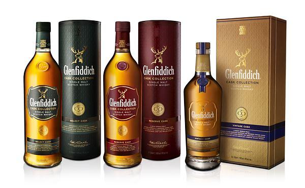 格兰菲迪陈年桶单一麦芽威士忌 glenfiddich vintage cask single