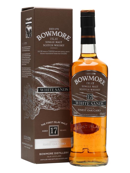 波摩17年白沙滩单一麦芽苏格兰威士忌 bowmore aged 1