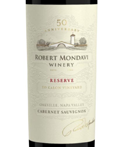 蒙大维酒庄喀龙园珍藏赤霞珠干红葡萄酒 robert mondavi winery to