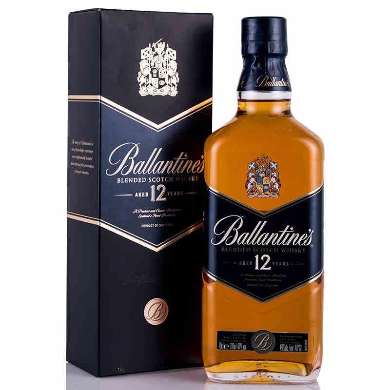 百龄坛12年调和苏格兰威士忌ballantine039s12y