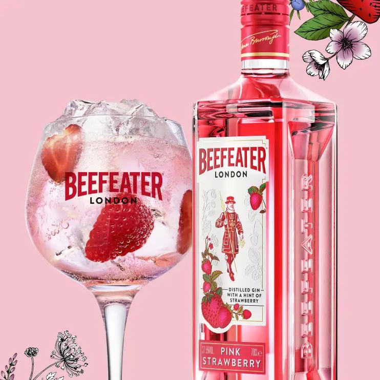 必富达粉红金酒Beefeater Pink Gin价格 品鉴 喝法 酒窝网上商城