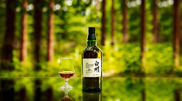 白州25年单一麦芽威士忌 the hakushu aged 25 years single malt