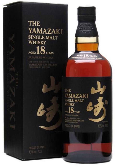 山崎18年單一麥芽威士忌 the yamazaki aged 18 years single malt