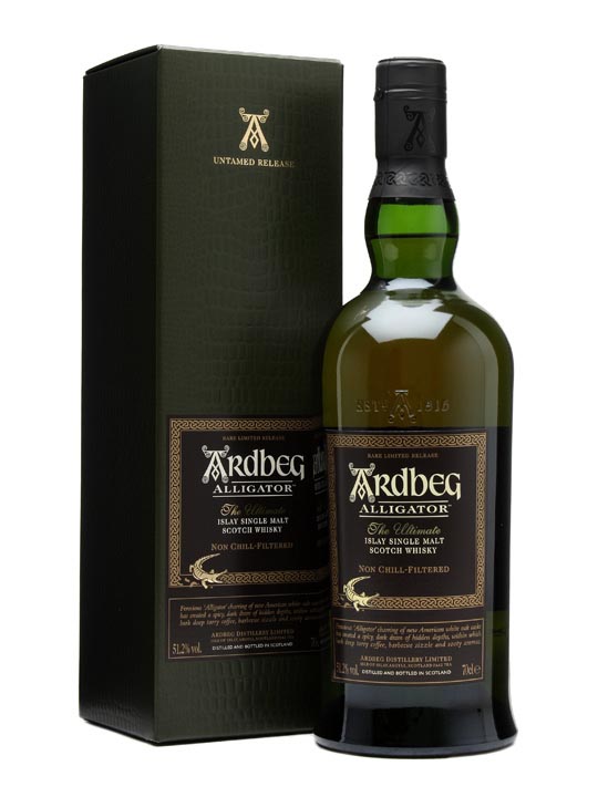 阿德貝哥鱷魚野性釋放2011年限量版單一麥芽蘇格蘭威士忌ardbeg