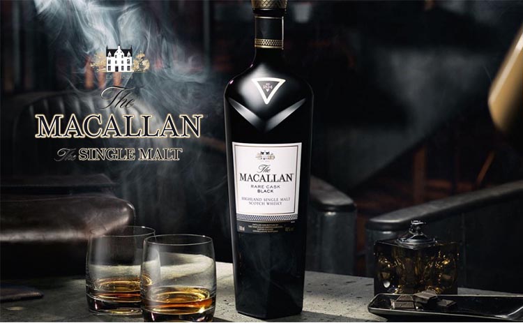 麥卡倫1824大師系列黑鑽單一麥芽蘇格蘭威士忌 macallan rare cask bl