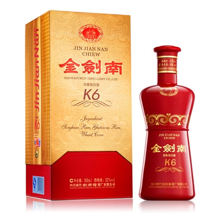 剑南春酒金剑南K6 500ml