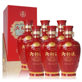 五粮液酒六和液普通装 500ml