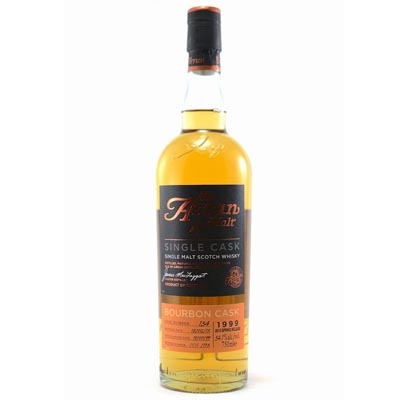 艾伦顶级波本单桶单一麦芽苏格兰威士忌 Arran Premium Single Bourbon Cask Single Malt Scotch Whisky 700ml