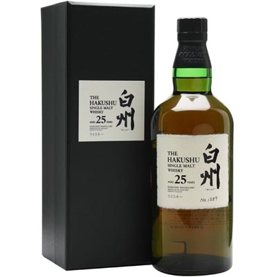 白州25年单一麦芽威士忌 The Hakushu Aged 25 Years Single Malt Whisky 700ml