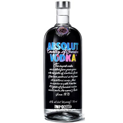 绝对伏特加安迪沃霍尔限量版 Absolut Vodka Andy Warhol 700ml