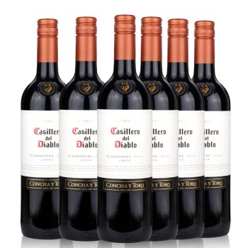 干露酒庄红魔鬼卡麦妮干红葡萄酒 Casillero del Diablo Carmenere 750ml