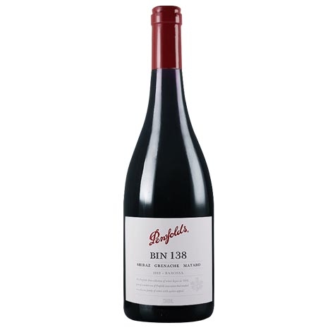 奔富酒庄BIN138GMS干红葡萄酒 Penfolds Bin 138 GMS 750ml（木塞旋塞随机发货）