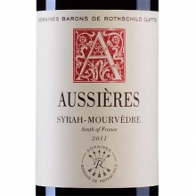 拉菲奥希耶西慕干红葡萄酒 Aussieres Syrah Mourvedre 750ml