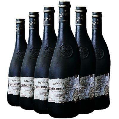 布诺特家族酒庄芙华歪脖子教皇新堡干红葡萄酒 La Fiole Du Pape Chateauneuf-du-Pape NV 750ml