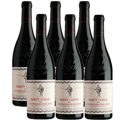 圣戈斯酒庄教皇新堡干红葡萄酒 Chateau de Saint Cosme Chateauneuf du Pape 750ml