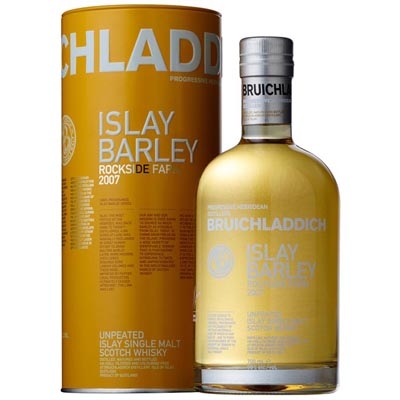 布赫拉迪艾雷岛大麦单一麦芽苏格兰威士忌2007版 Bruichladdich Islay Barley Unpeated Single Malt Scotch Whisky 2007 700ml