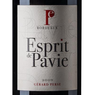 【限时特惠】柏菲庄园柏菲精神干红葡萄酒 Esprit de Pavie 750ml