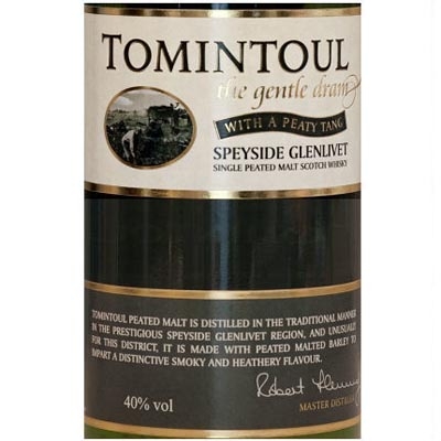 托明多尔重泥煤单一麦芽苏格兰威士忌 Tomintoul With A Peaty Tang Speyside Glenlivet Single Malt Scotch Whisky 700ml