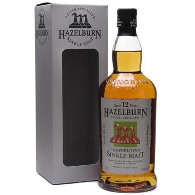 赫佐本12年单一麦芽苏格兰威士忌 Hazelburn Aged 12 Years Campbeltown Single Malt Scotch Whisky 700ml