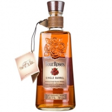 【限时特惠】四玫瑰单桶波本威士忌 Four Roses Single Barrel Kentucky Straight Bourbon Whiskey 750ml