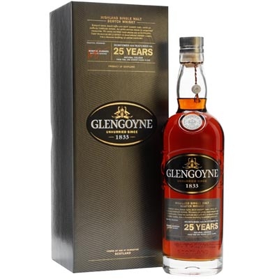 格兰哥尼25年雪莉桶单一麦芽苏格兰威士忌 Glengoyne Aged 25 Years Highland Single Malt Scotch Whisky 700ml