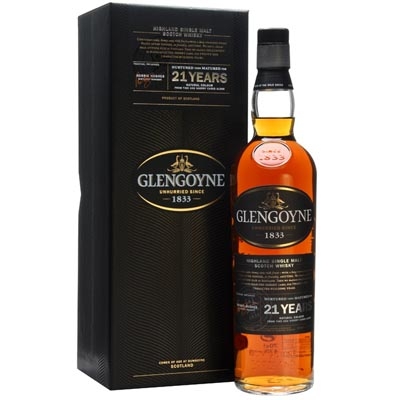 格兰哥尼21年雪莉桶单一麦芽苏格兰威士忌 Glengoyne Aged 21 Years Sherry Cask Highland Single Malt Scotch Whisky 700ml