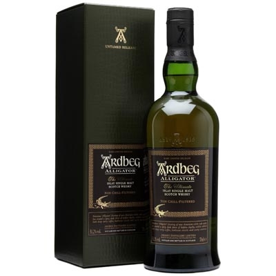 阿德贝哥鳄鱼野性释放2011年限量版单一麦芽苏格兰威士忌 Ardbeg Alligator Untamed Release Limited Edition 2011 Islay Single Malt Scotch Whisky 700ml