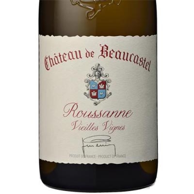 博卡斯特尔酒庄老藤瑚珊干白葡萄酒 Chateau de Beaucastel CDP Blanc Roussanne Vieilles Vignes 750ml