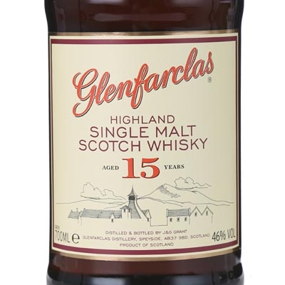 格兰花格15年单一麦芽苏格兰威士忌 Glenfarclas Aged 15 Years Highland Single Malt Scotch Whisky 700ml