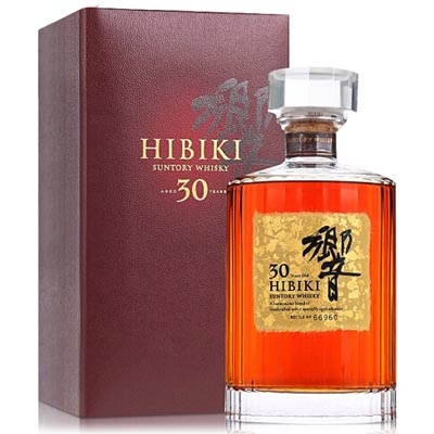 三得利响30年日本调和威士忌 Suntory Hibiki Aged 30 Years Japanese Blended Whisky 700ml