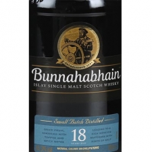 布纳哈本18年单一麦芽苏格兰威士忌 Bunnahabhain 18YO Islay Single Malt Scotch Whisky 700ml