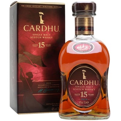 黑石卡杜15年单一麦芽苏格兰威士忌 Cardhu 15 Year Old Single Malt Scotch Whisky 700ml