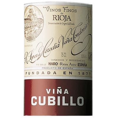 洛佩兹雷迪亚酒庄谷秘园陈酿干红葡萄酒 R. Lopez de Heredia Vina Cubillo Crianza 750ml