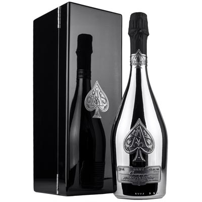 黑桃A香槟白中白铂金特酿版 Armand de Brignac Ace of Spades Silver Blanc de Blancs 750ml