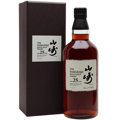 山崎25年单一麦芽威士忌 The Yamazaki Aged 25 Years Single Malt Whisky 700ml