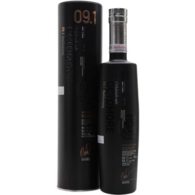 布赫拉迪泥煤怪兽9.1版单一麦芽苏格兰威士忌 Bruichladdich Octomore 156 Dialogos Edition 09.1 Aged 5 Years Single Malt Scotch Whisky 700ml