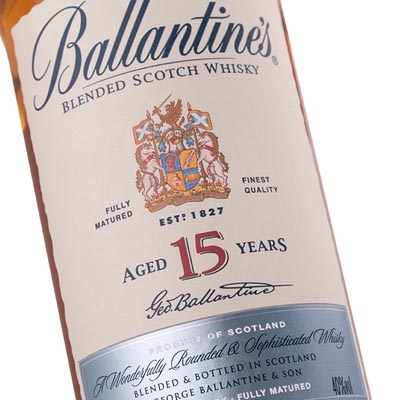 百龄坛15年调和苏格兰威士忌 Ballantine