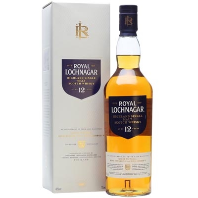 【限时特惠】皇家蓝勋12年单一麦芽苏格兰威士忌 Royal Lochnagar Aged 12 Years Highland Single Malt Scotch Whisky 700ml