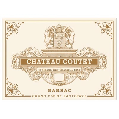 古岱庄园正牌贵腐甜白葡萄酒 Chateau Coutet 750ml