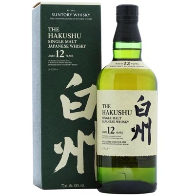 白州12年单一麦芽威士忌 The Hakushu Aged 12 Years Single Malt Whisky 700ml