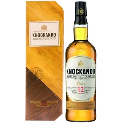 洛坎多12年单一麦芽苏格兰威士忌 Knockando Aged 12 Years Single Malt Scotch Whisky 700ml