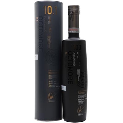 布赫拉迪泥煤怪兽10.1版单一麦芽苏格兰威士忌 Bruichladdich Octomore Edition 10.1 Aged 5 Years Single Malt Scotch Whisky 700ml