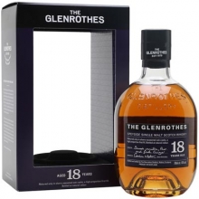 格兰路思18年单一麦芽苏格兰威士忌 Glenrothes 18 Year Old Speyside Single Malt Scotch Whisky 700ml