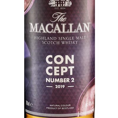 麦卡伦概念2号单一麦芽苏格兰威士忌 The Macallan Concept Number 2 Single Malt Scotch Whisky 700ml