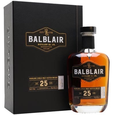 巴布莱尔25年单一麦芽苏格兰威士忌 Balblair 25 Year Old Highland Single Malt Scotch Whisky 700ml