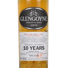 格兰哥尼10年单一麦芽苏格兰威士忌 Glengoyne Aged 10 Years Highland Single Malt Scotch Whisky 700ml