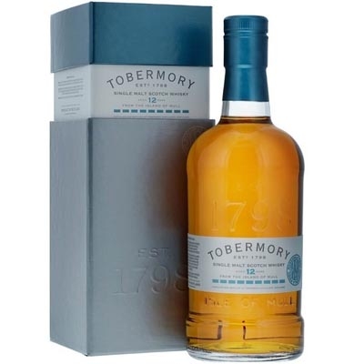 托本莫瑞12年曼萨尼亚桶单一麦芽苏格兰威士忌 Tobermory 12 Year Old Manzanilla Cask Finish Single Malt Whisky 700ml