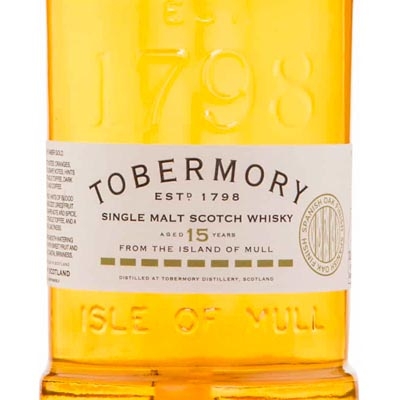 托本莫瑞15年西班牙橡木桶单一麦芽苏格兰威士忌 Tobermory 15 Year Old Spanish Oak Cask Finish Single Malt Whisky 700ml