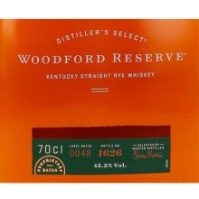 活福珍藏黑麦威士忌 Woodford Reserve Kentucky Straight Rye Whiskey 700ml