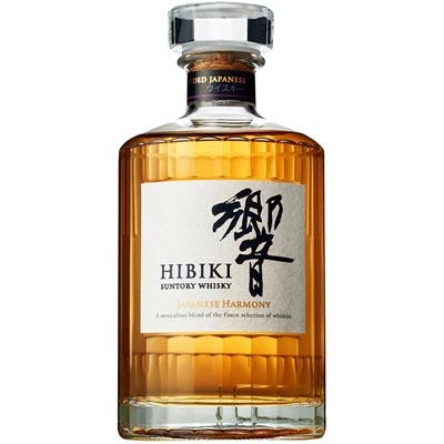 三得利响和风醇韵日本调和威士忌 Suntory Hibiki Japanese Harmony Blended Whisky 700ml（无盒）